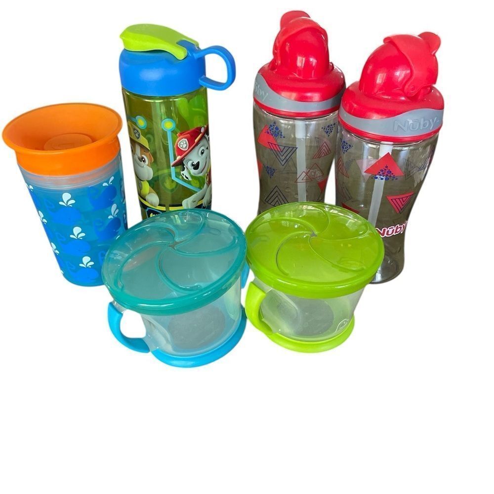 Kids Sippy Cup and Snack Container Set - Picture 2 of 7